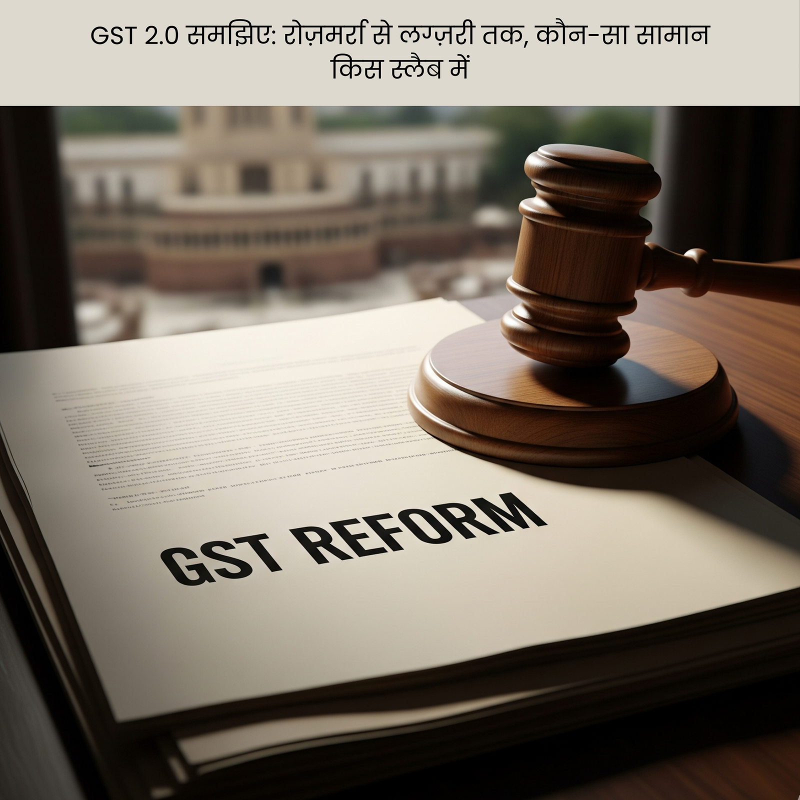 GST 2.0 समझिए रोज़मर्रा से लग्ज़री तक, कौन-सा सामान किस स्लैब में