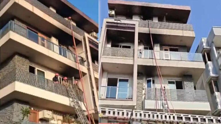 दिल्ली: विवेक विहार में AC ब्लास्ट से 6 फ्लैटों में भीषण आग, 9 की मौत; CM रेखा गुप्ता ने जताया शोक
